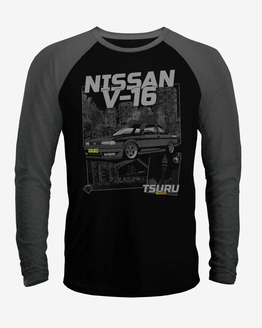 Polera Raglan Nissan V16