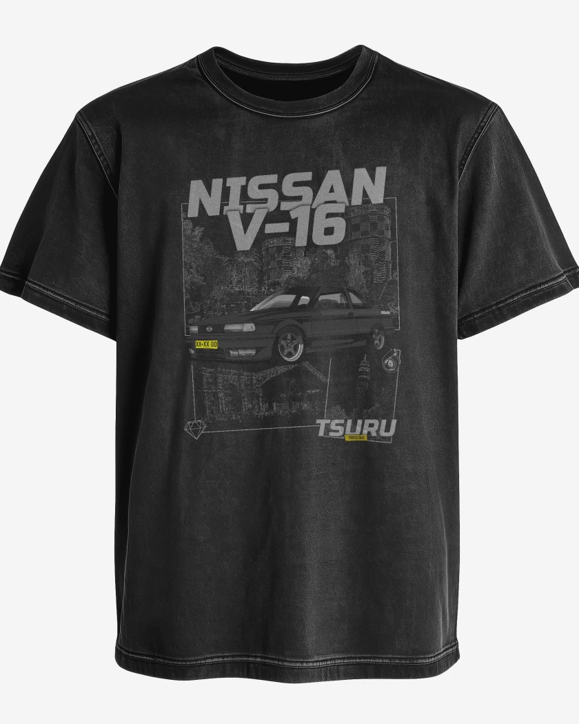 Polera desgastada Nissan V16