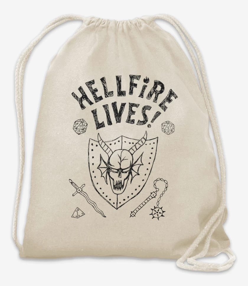 Mochila Blanco de Hellfire Lives N