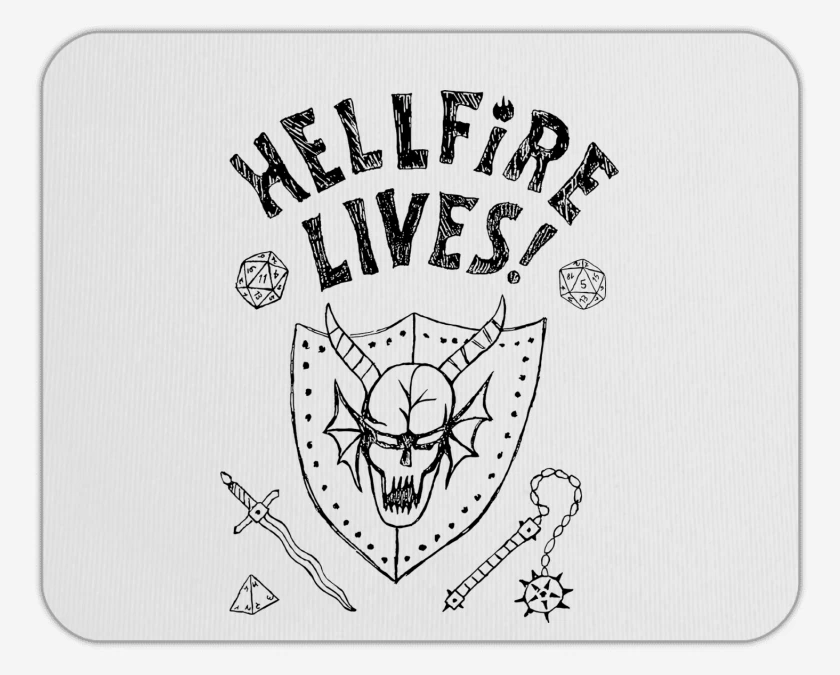 Mousepad Hellfire Lives N