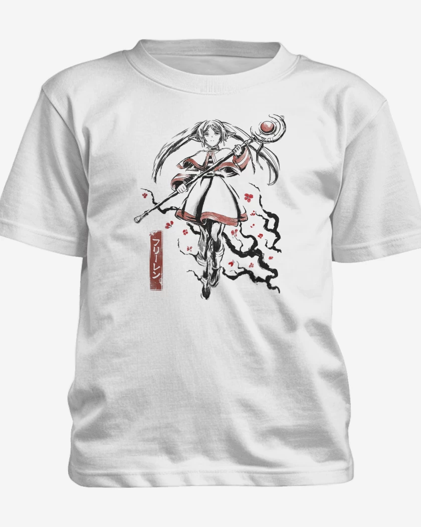 Polera de niño Blanco de Frieren