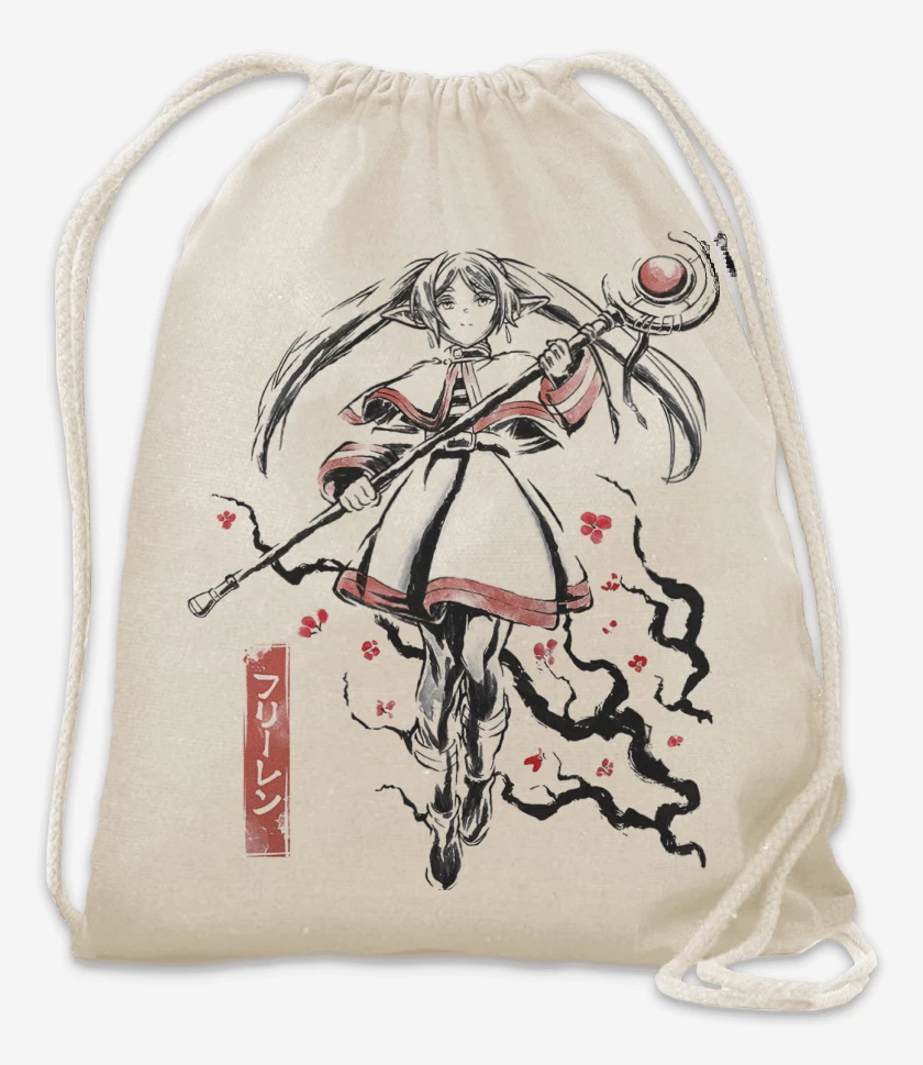 Mochila Blanco de Frieren
