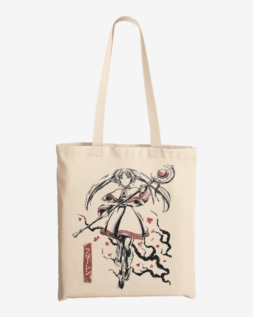 Totebag Blanco de Frieren