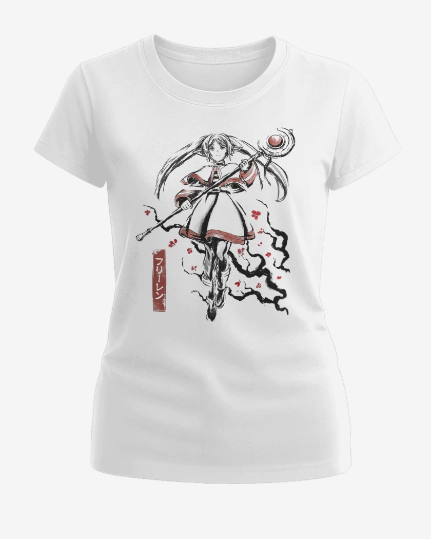 Polera de Mujer Blanco de Frieren