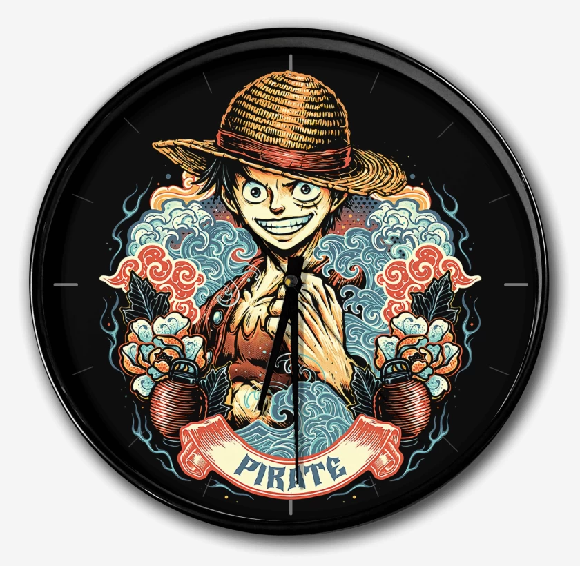 Reloj Negro de Luffy Pirata Legendario