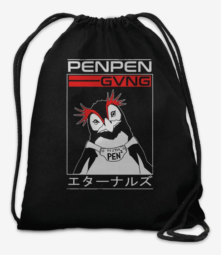 Mochila Negro de PenPen Evangelion