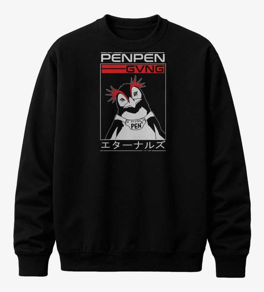 Poleron polo Negro de PenPen Evangelion