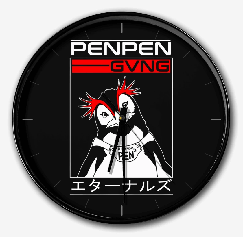 Reloj Negro de PenPen Evangelion