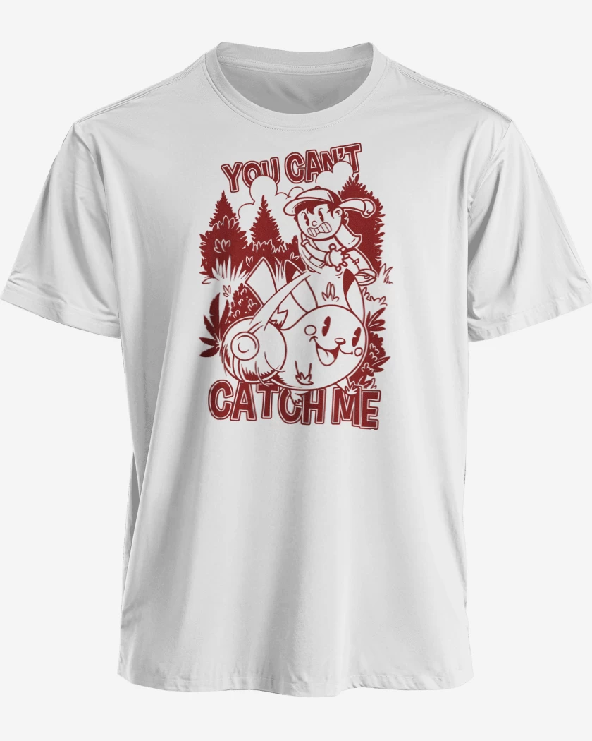 Polera Pokemon No puedes Atraparme