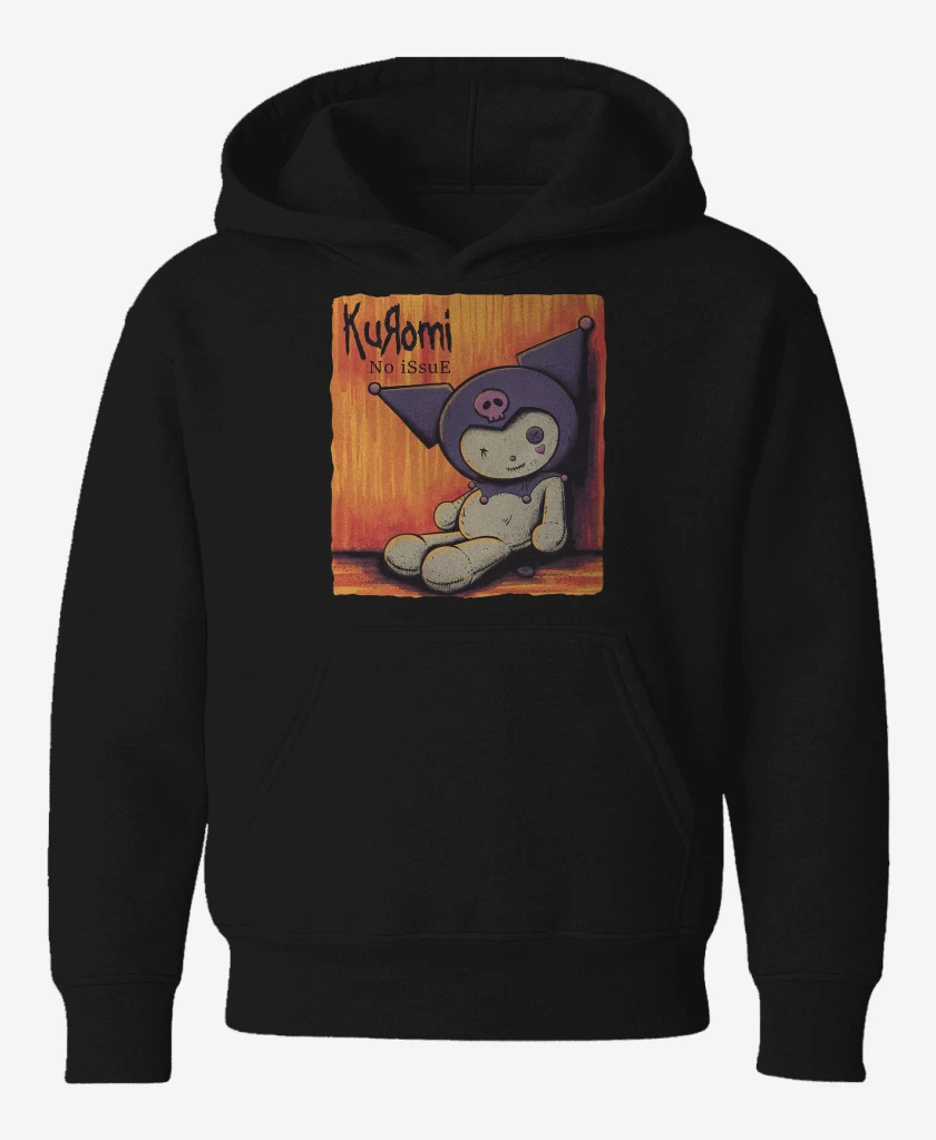 Poleron de niño Negro de Kuromi Issue