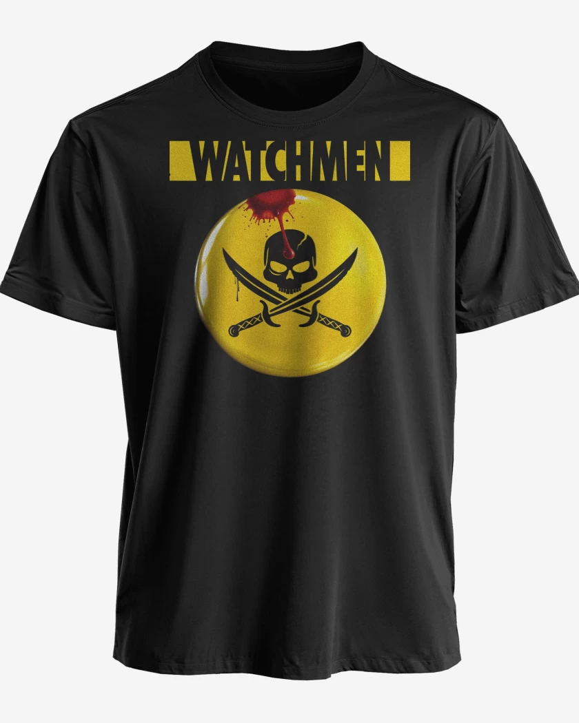 Polera premium Negro de Los Watchmen