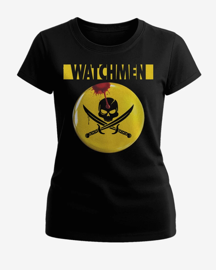 Polera de Mujer Negro de Los Watchmen