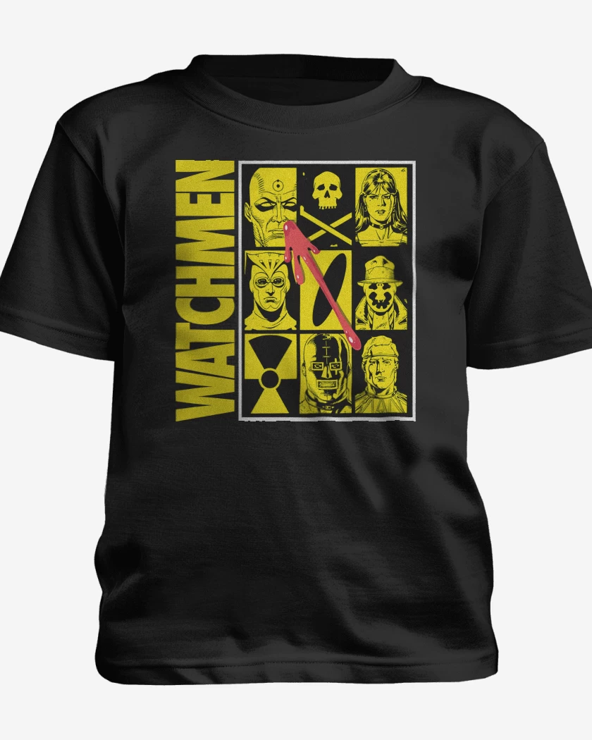Polera de niño Negro de Los Vigilantes