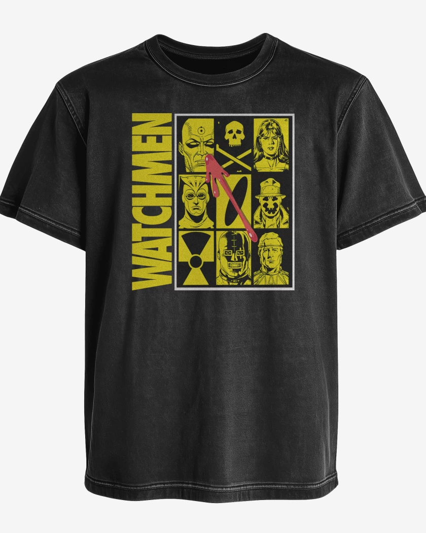 Polera desgastada Los Vigilantes