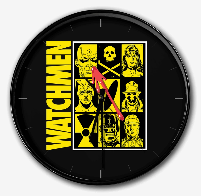Reloj Negro de Los Vigilantes