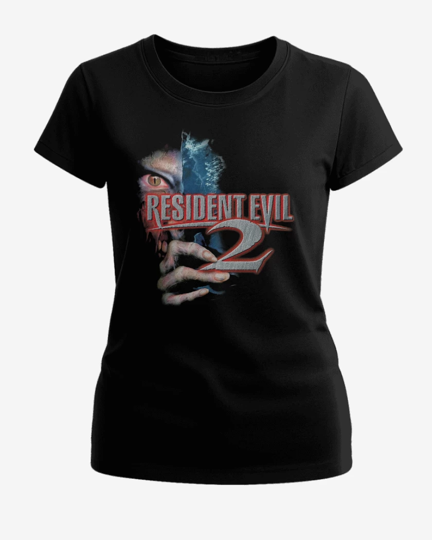 Polera de Mujer Negro de Resident Evil 2 PSX