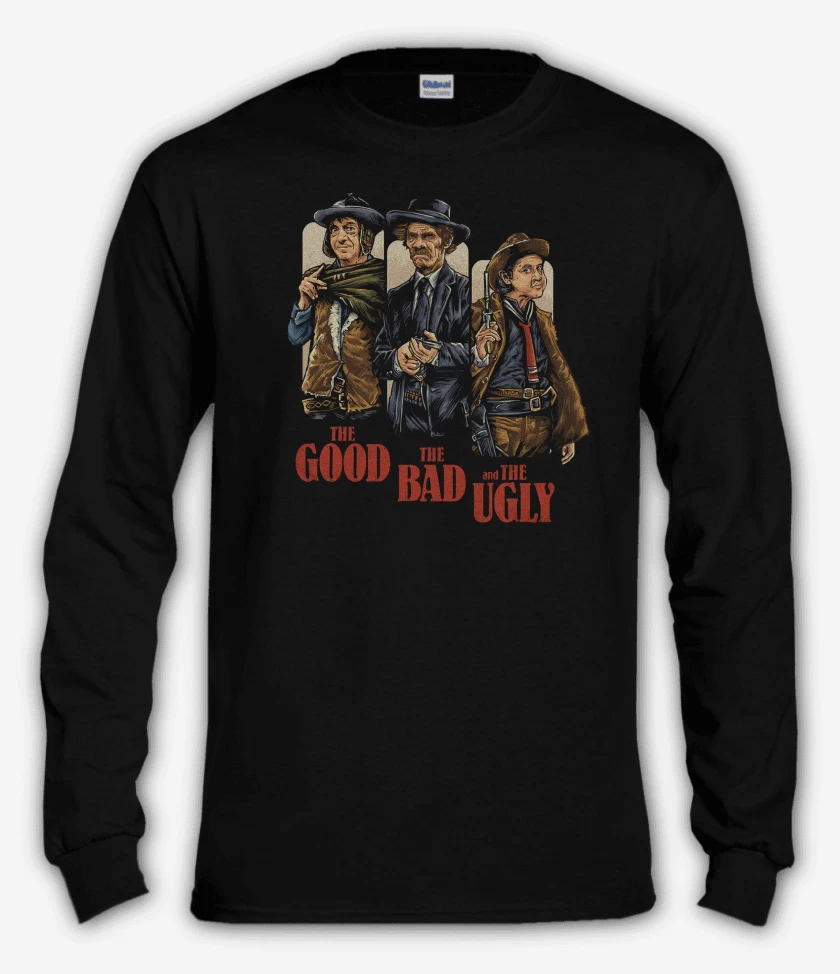 Polera manga larga Chavo del 8 El Bueno el Malo y el Feo