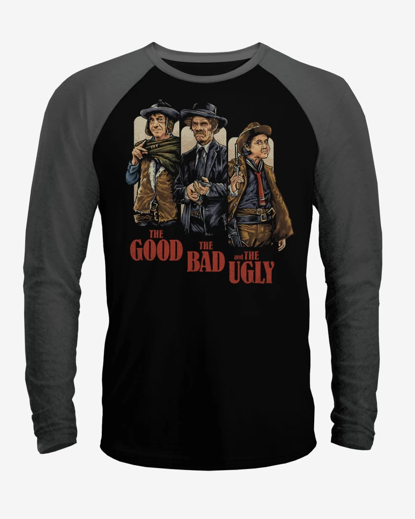 Polera Raglan Chavo del 8 El Bueno el Malo y el Feo