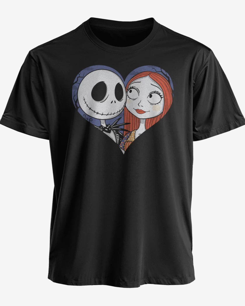 Polera Jack Skellington Corazon