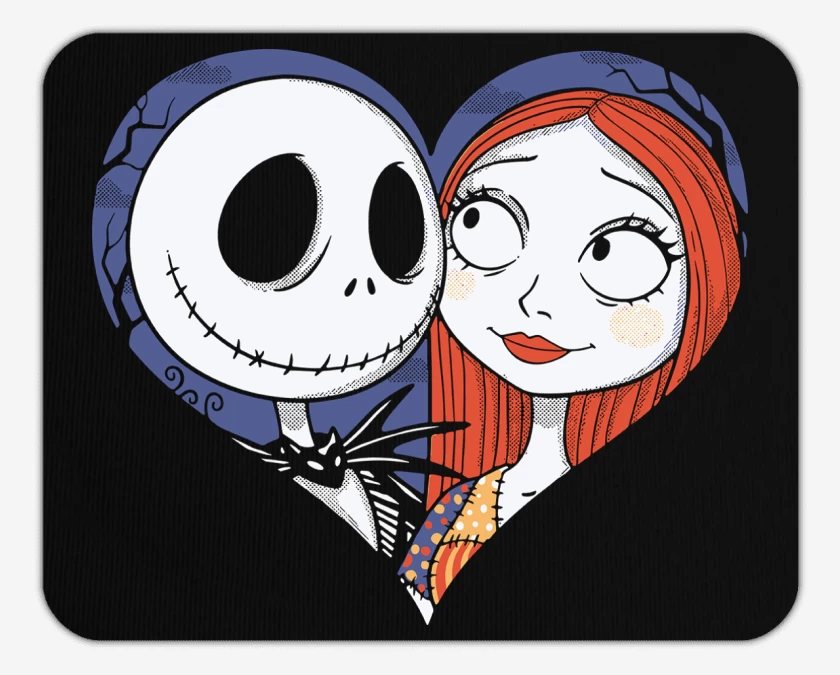 Mousepad Jack Skellington Corazon