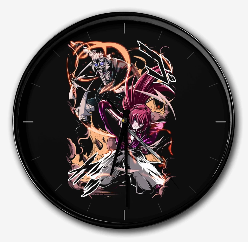Reloj Negro de Samurai X Kenshin