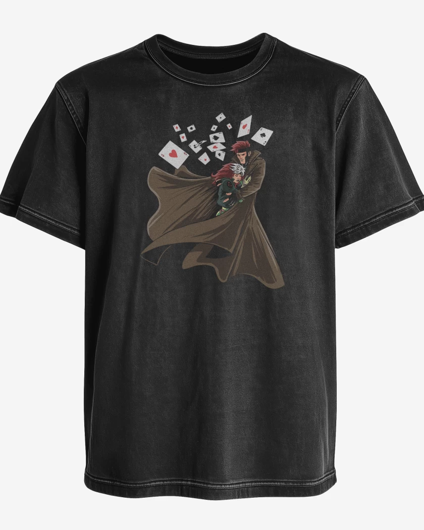 Polera desgastada Amor Mutante X men