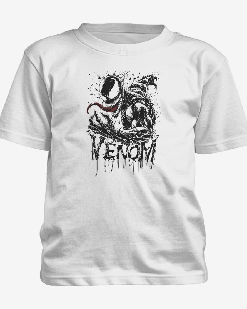 Polera de niño Blanco de Venom I