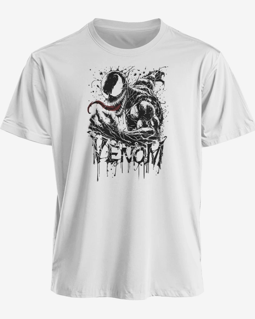 Polera Blanco de Venom I