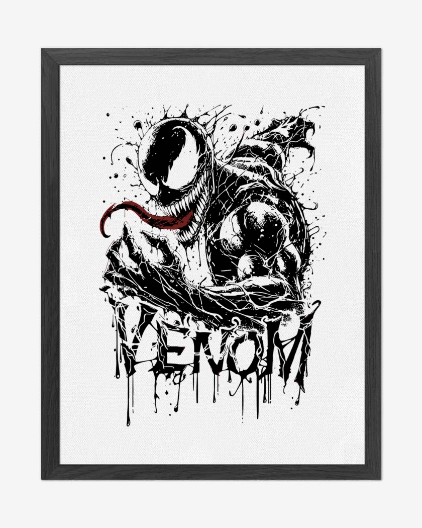 Cuadro decorativo Blanco de Venom I