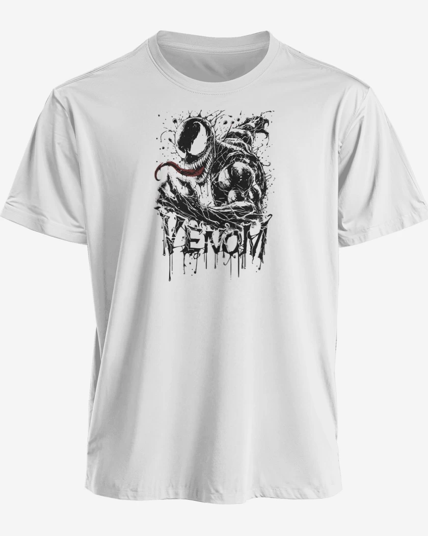 Polera premium Blanco de Venom I