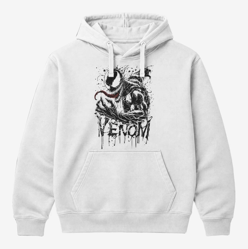 Polerón Canguro Blanco de Venom I