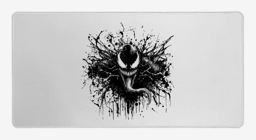 Mouse pad Gamer Blanco de Venom II
