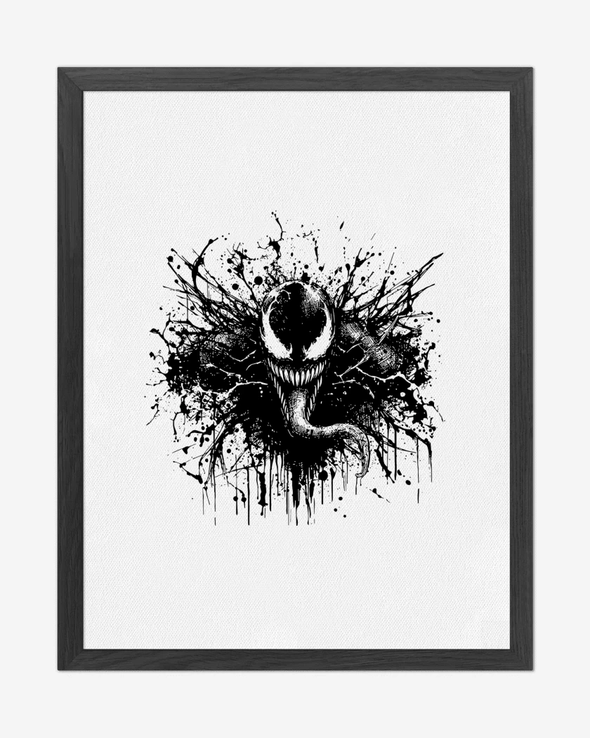 Cuadro decorativo Blanco de Venom II