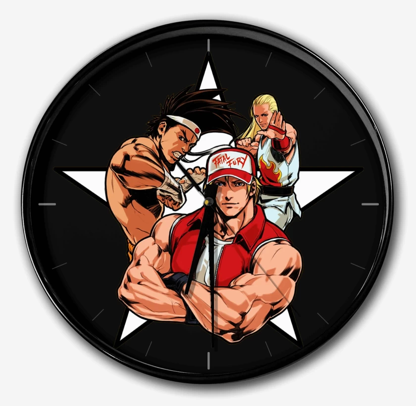 Reloj Negro de Fatal Fury Star