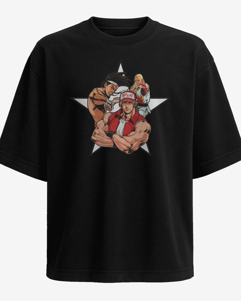 Polera Oversize Fatal Fury Star