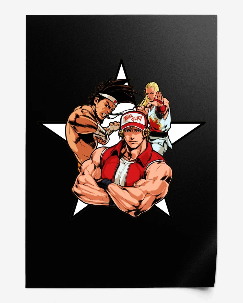 Print Fatal Fury Star
