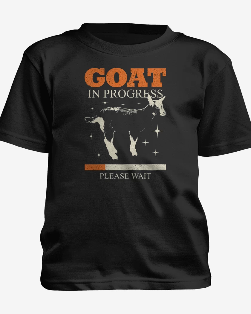 Polera de niño Negro de GOAT