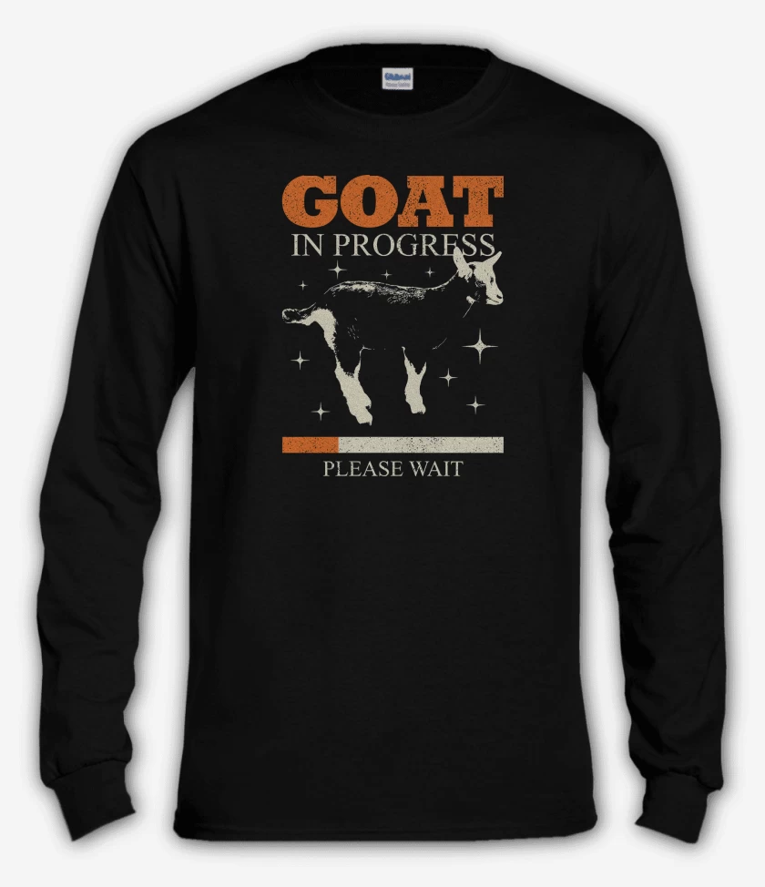 Polera manga larga Negro de GOAT