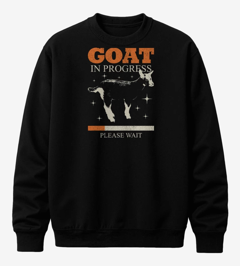 Poleron polo Negro de GOAT