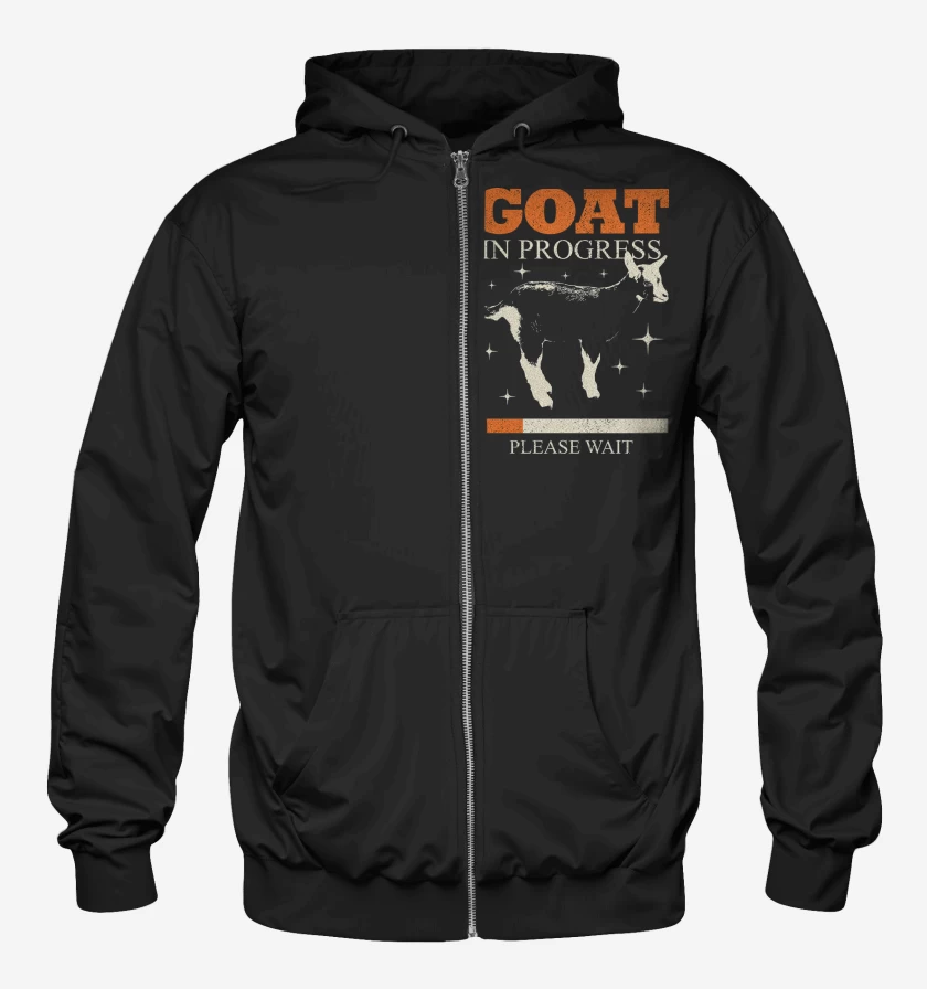 Poleron Canguro con cierre GOAT