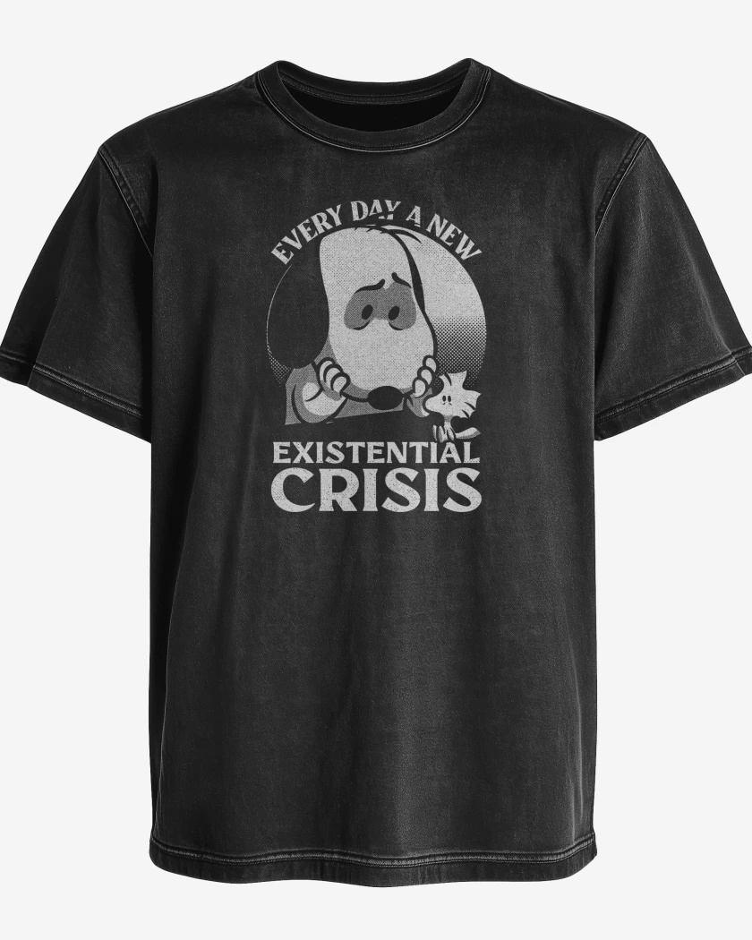 Polera desgastada Crisis Existencial