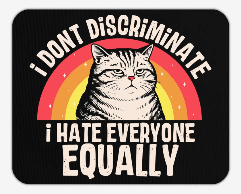 Mousepad Los Odio por Igual