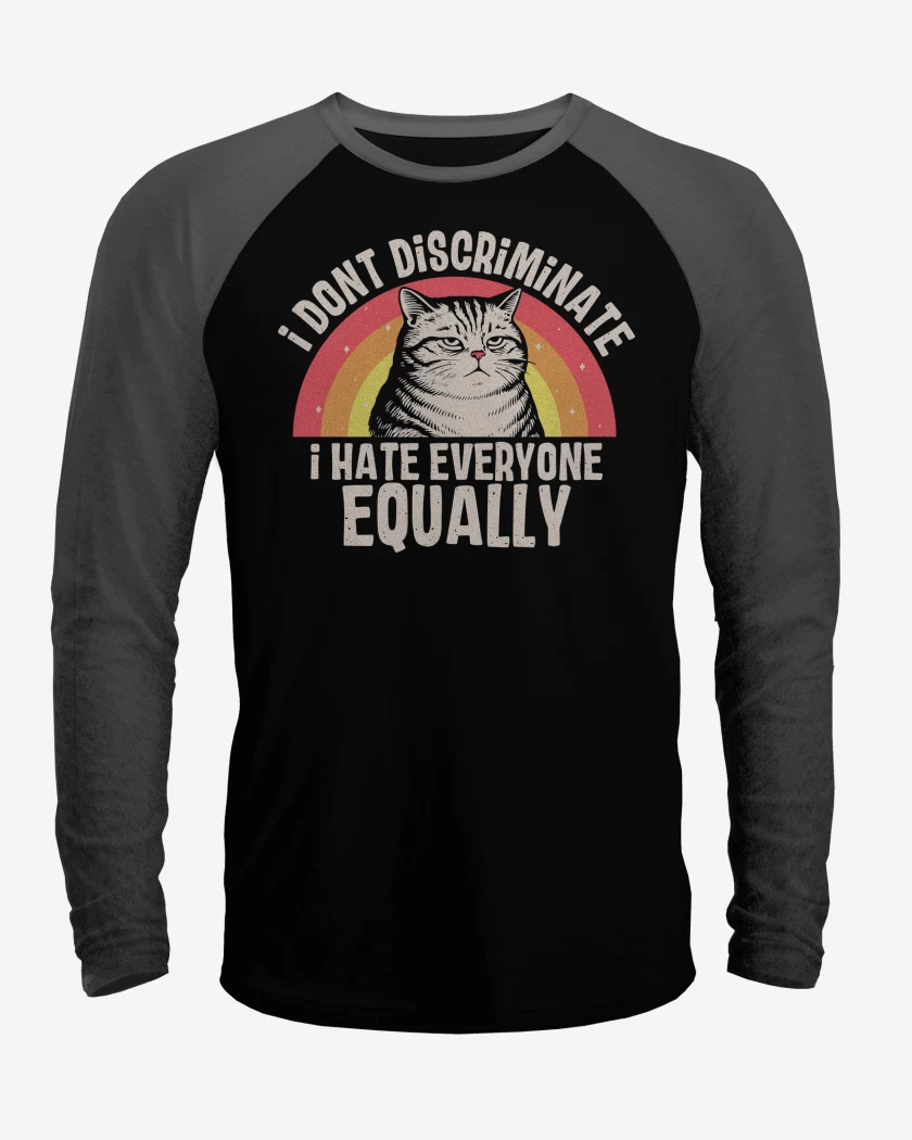 Polera Raglan Los Odio por Igual