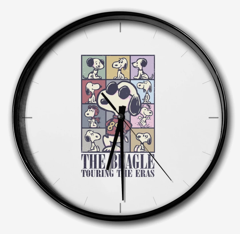 Reloj Blanco de Snoopy Eras 