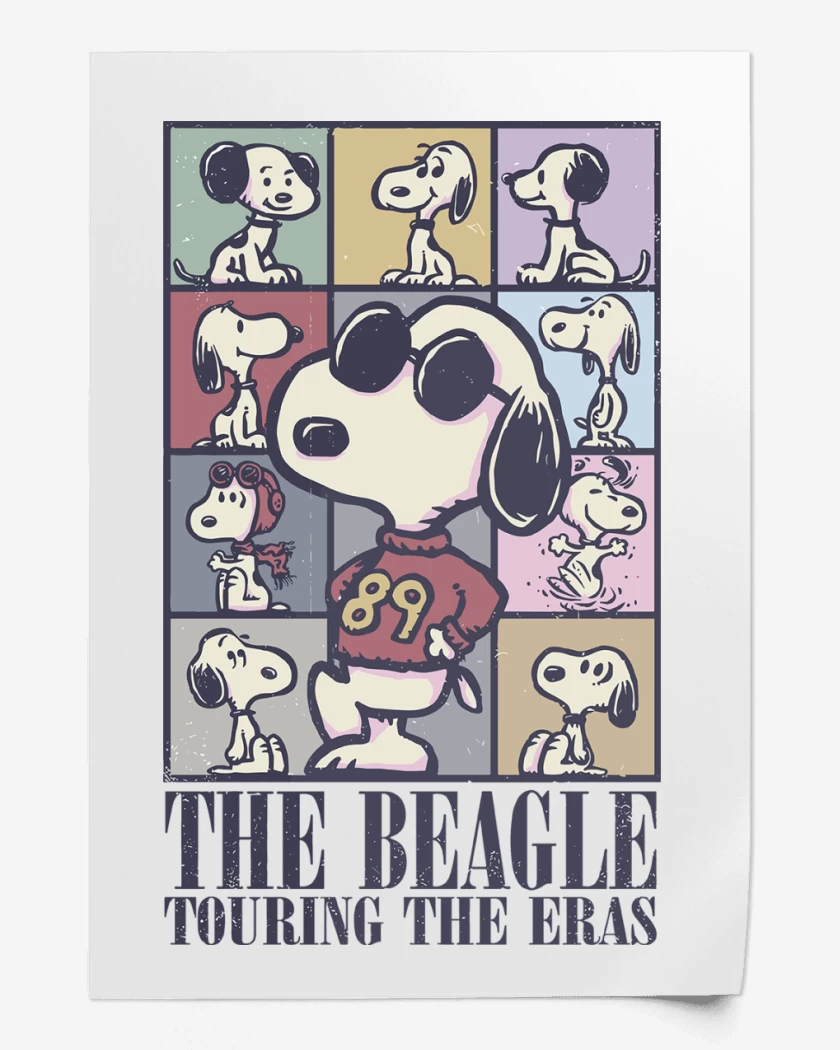 Print Snoopy Eras 