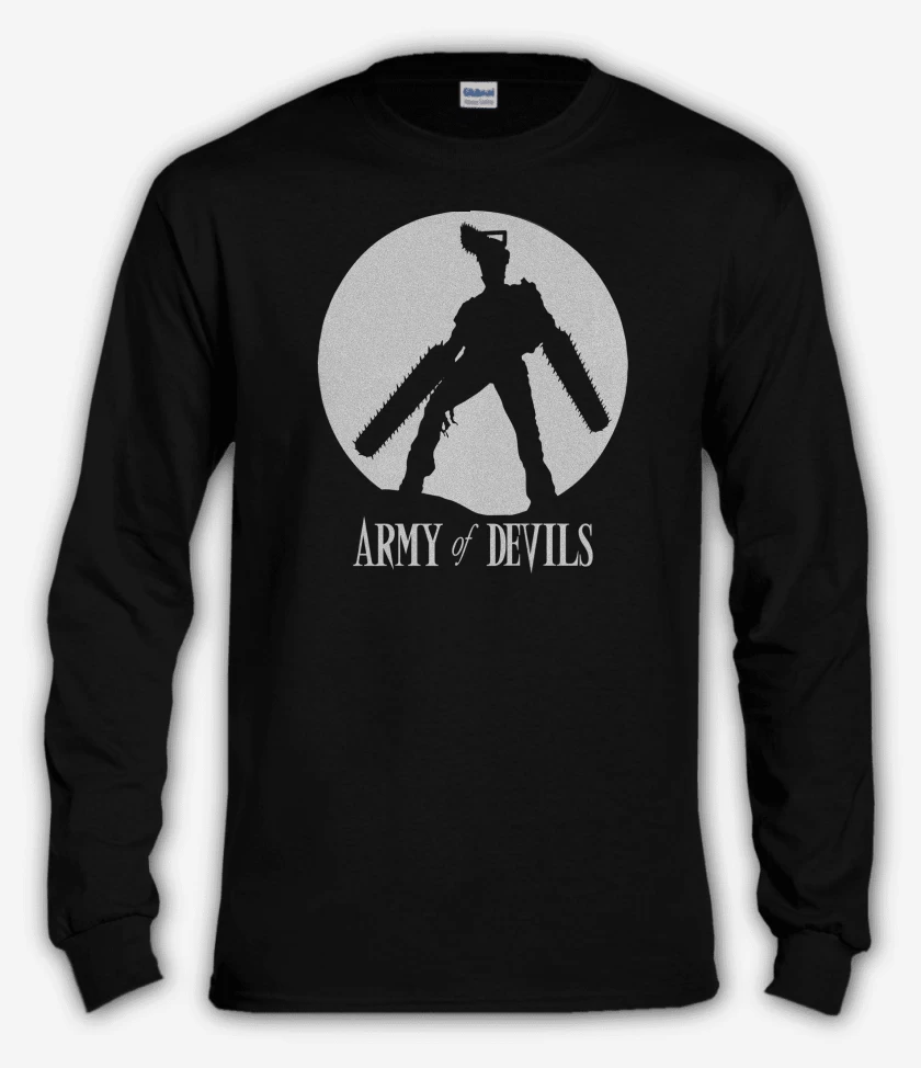 Polera manga larga Army of Devils