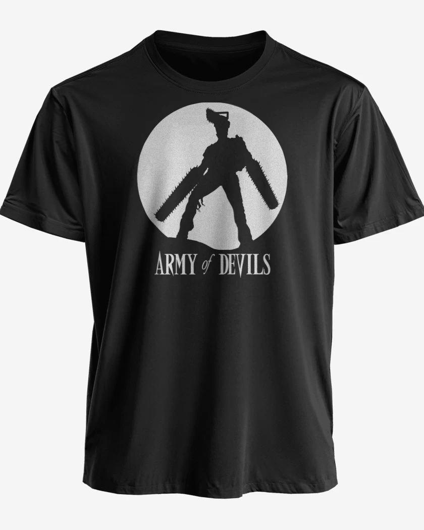 Polera premium Negro de Army of Devils