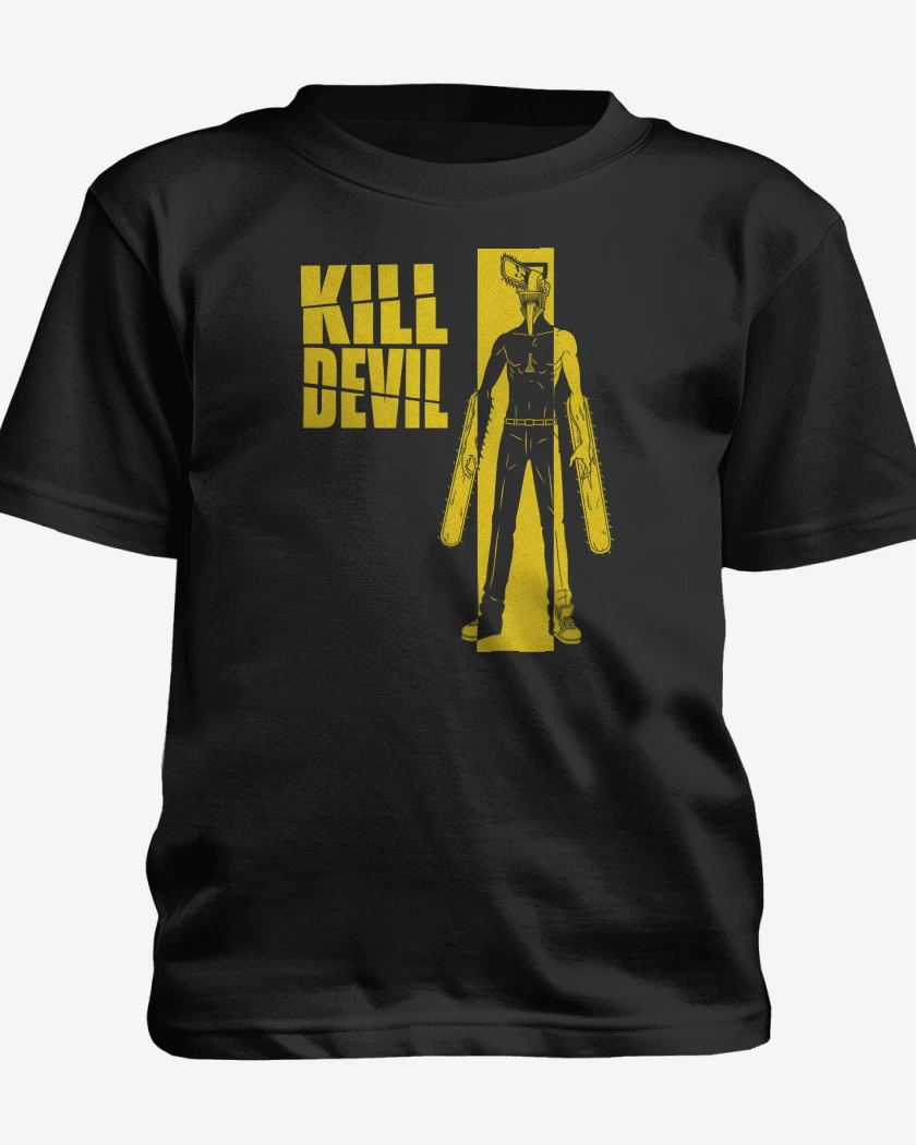 Polera de niño Negro de Kill Devil