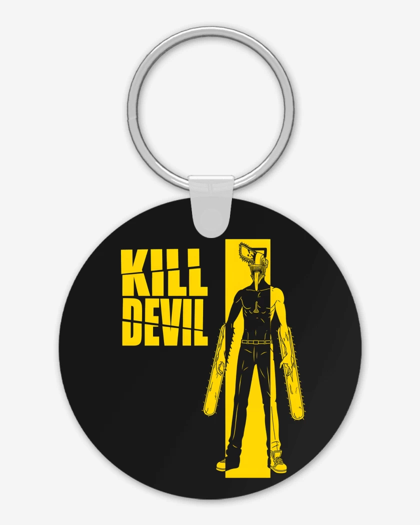 Llavero Negro de Kill Devil
