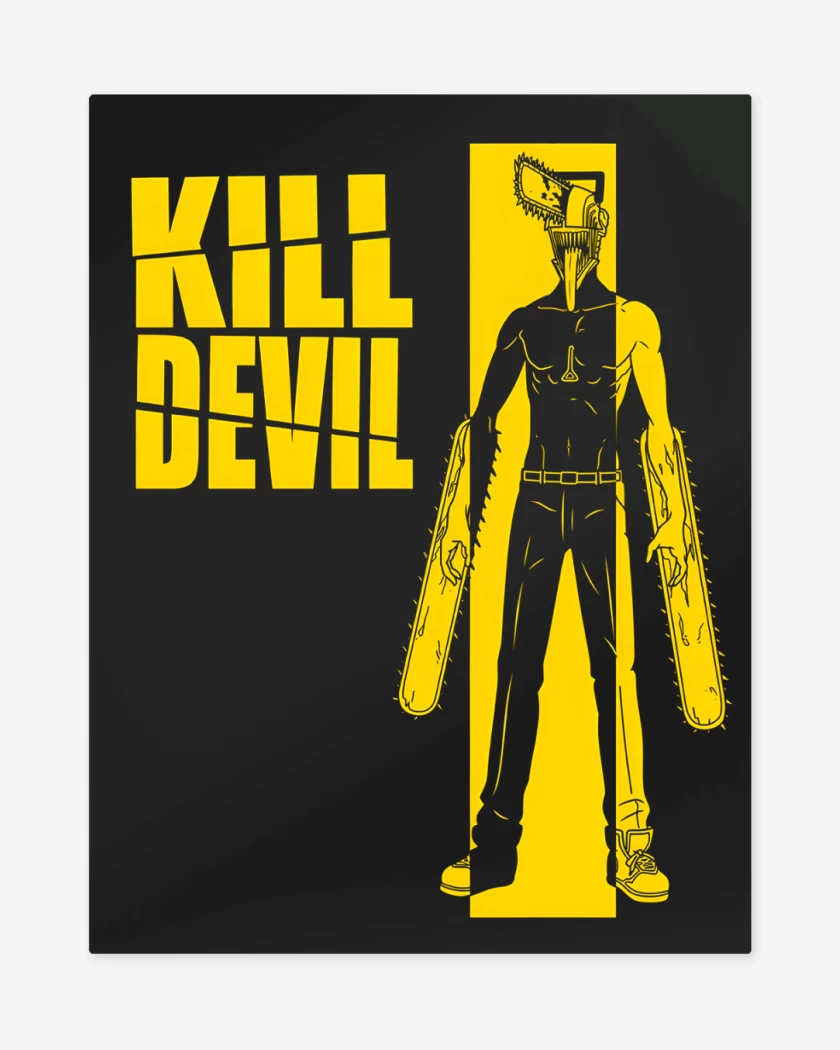 Print metalico Kill Devil